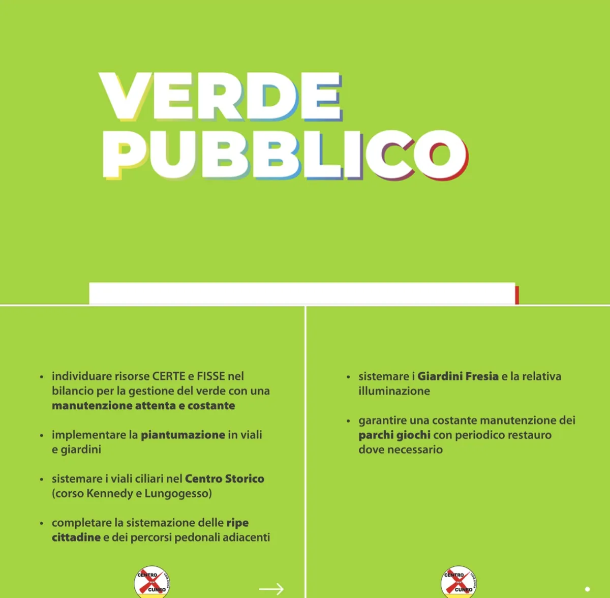 Contenuti Centro per Cuneo