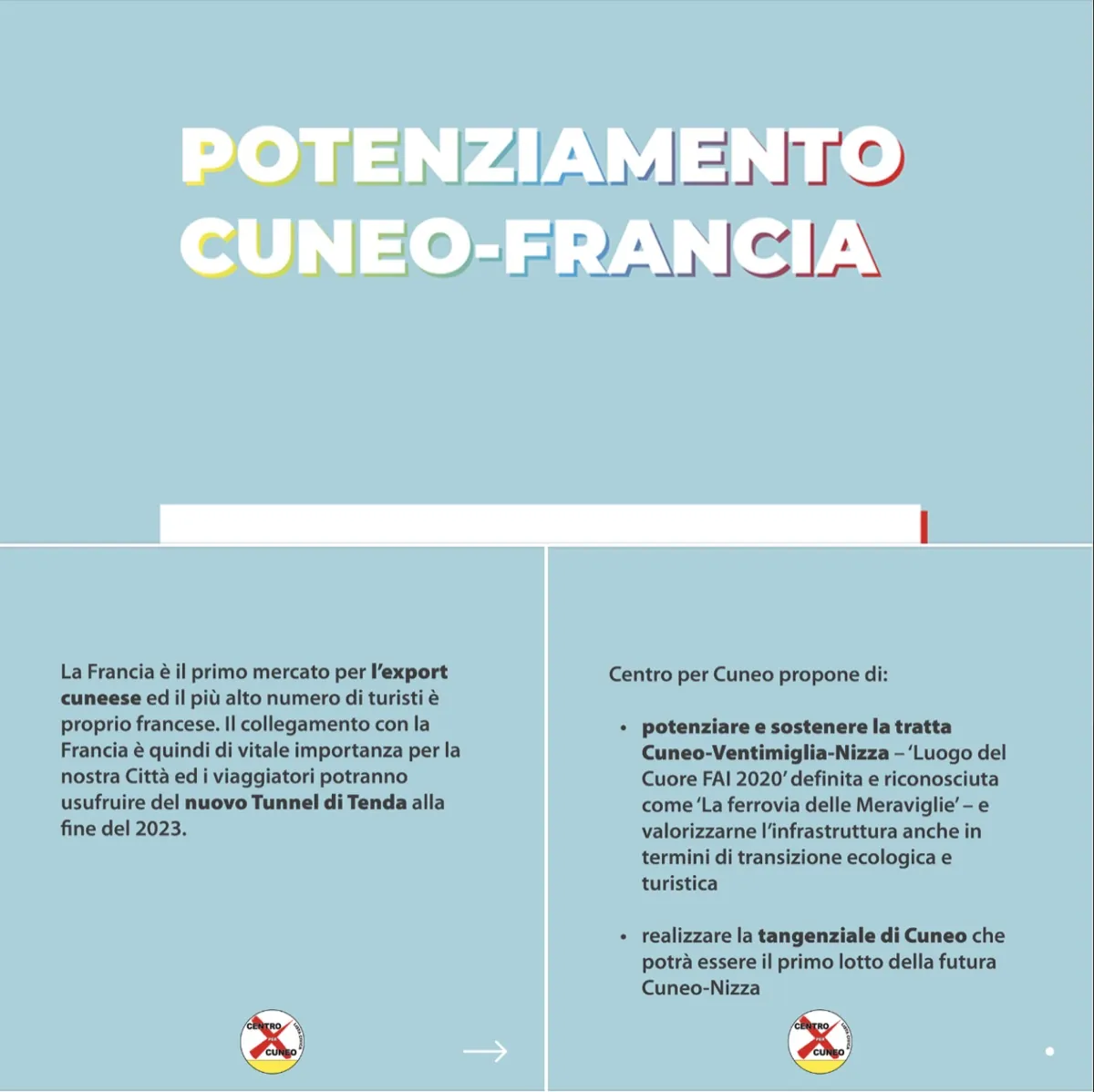 Contenuti Centro per Cuneo