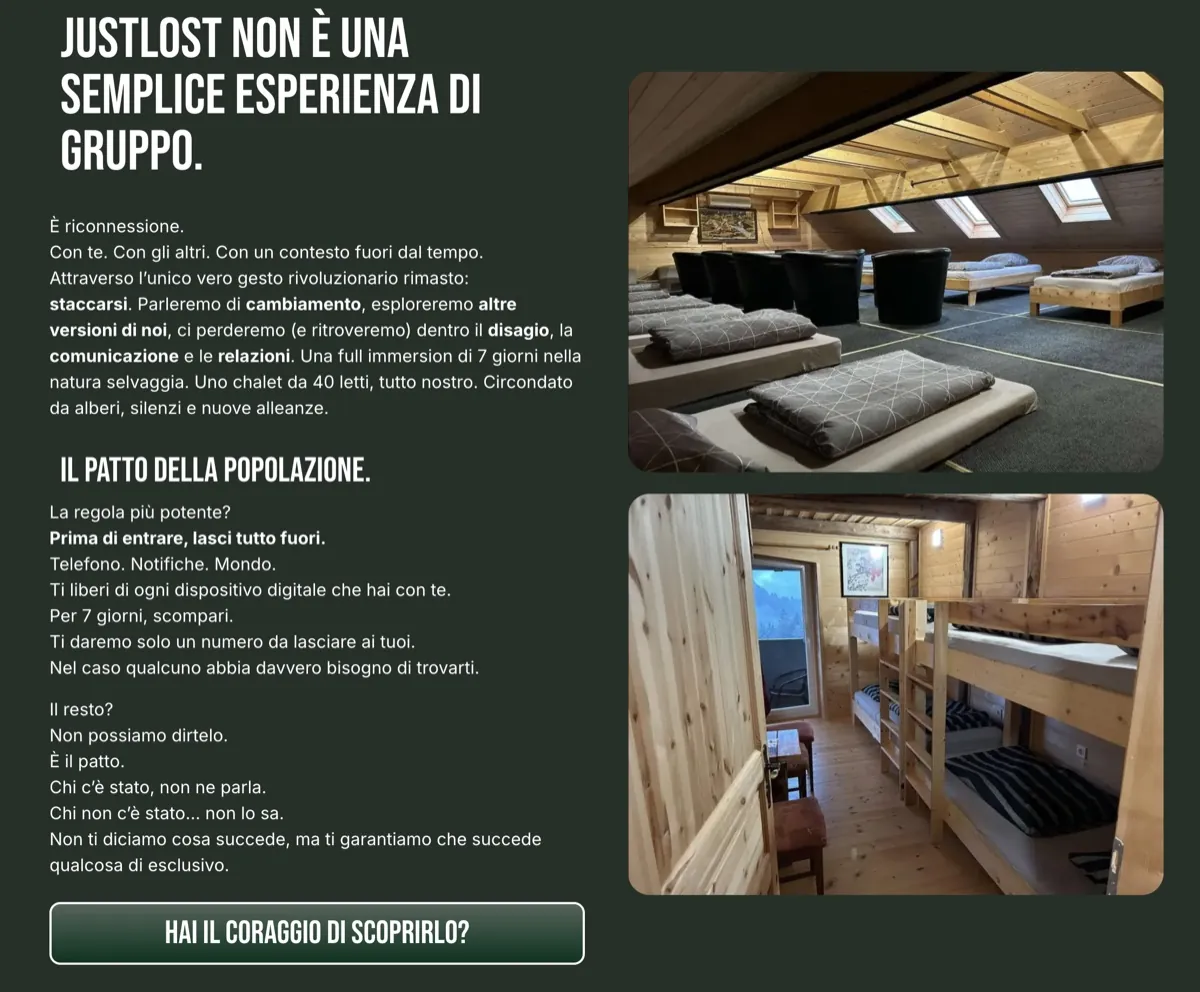 Sito JustLost