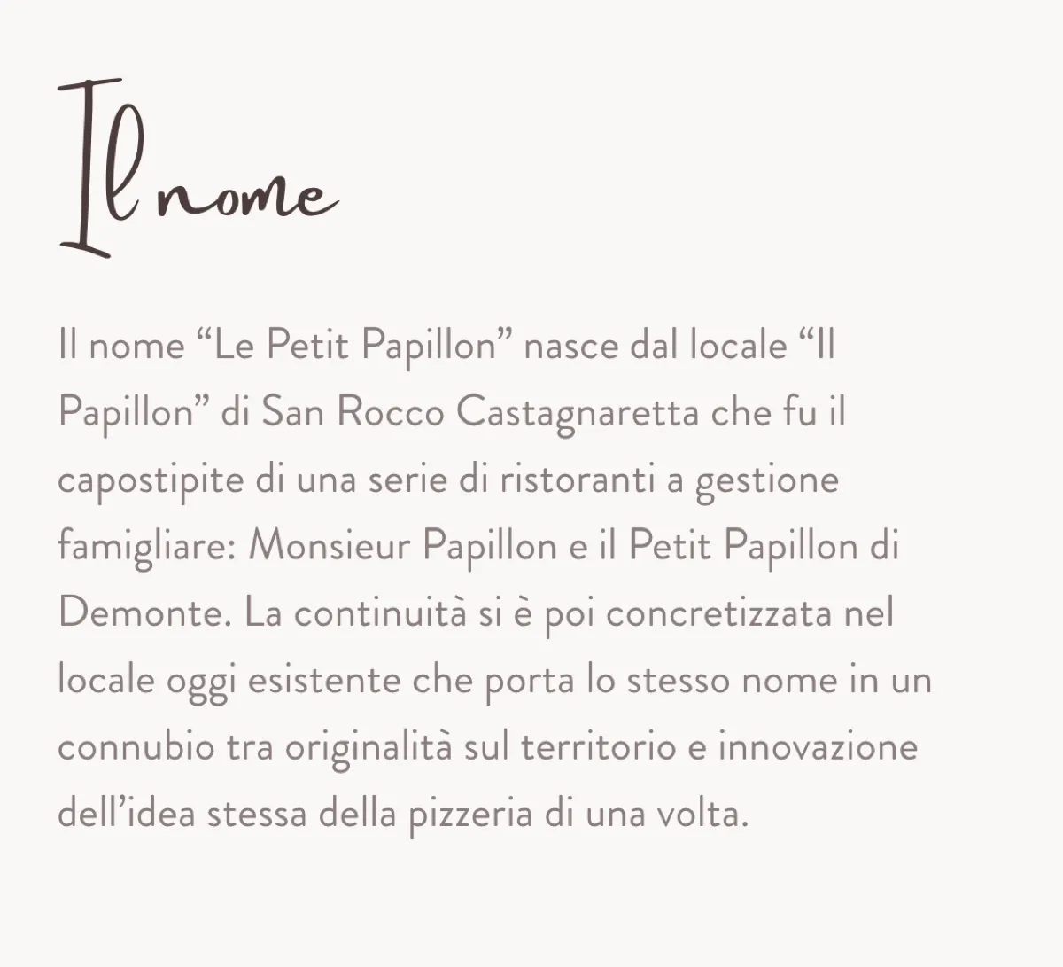Sito Le Petit Papillon